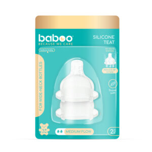 Tetinas Anticólicas para Biberón de Cuello Ancho, 2 uds